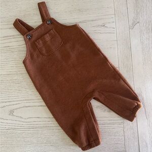 Old Navy Burn Brown Warm Overalls